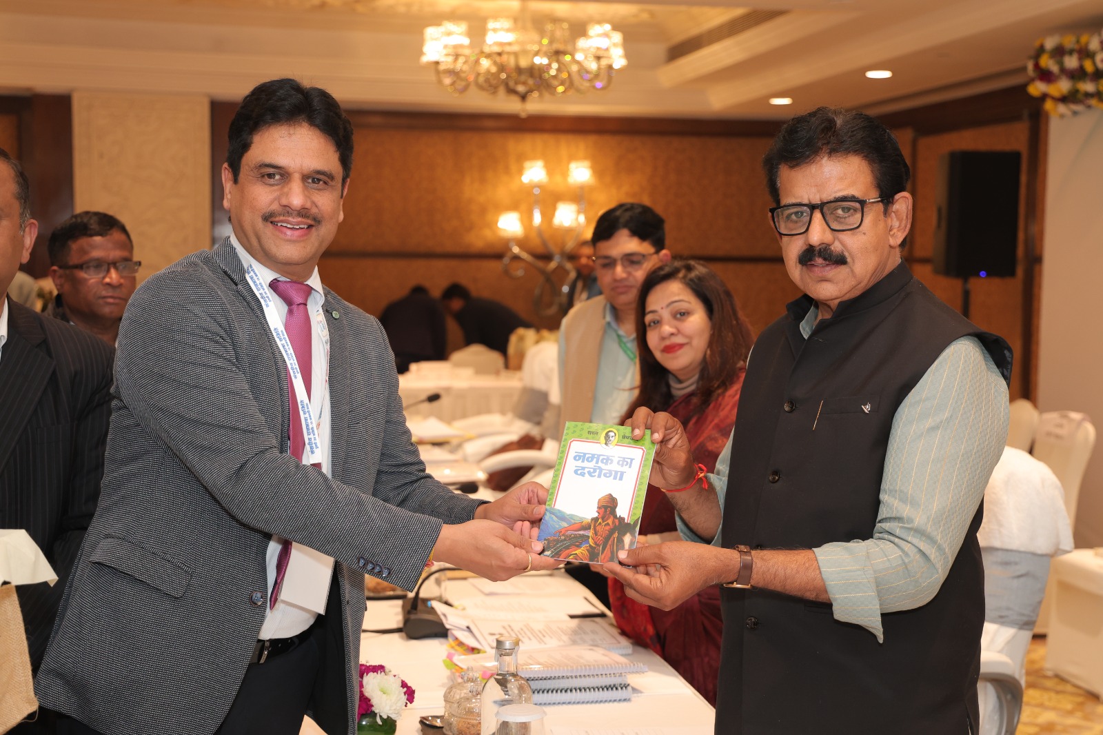 Second Sub-Committee of Parliamentary Committee on Official Language inspected SJVN LO in New Delhi