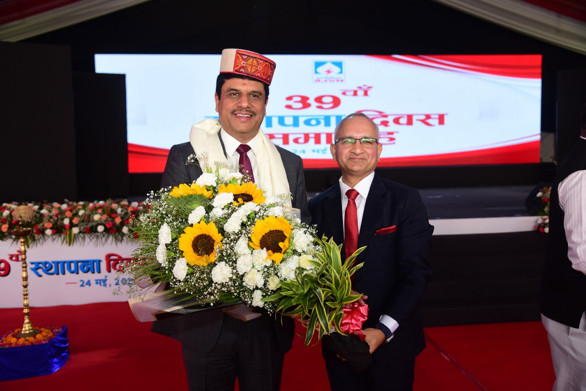 SJVN celebrated its 39th Raising Day across all its Offices & Projects in India and Nepal.
