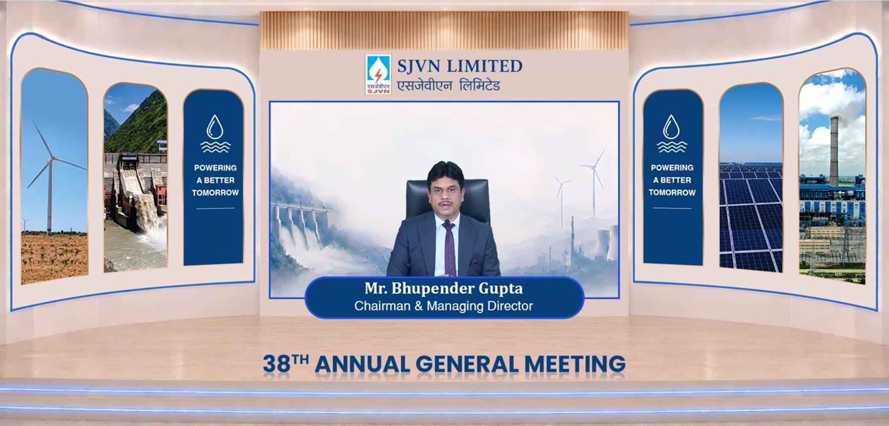 SJVN held its 38th Annual General Meeting